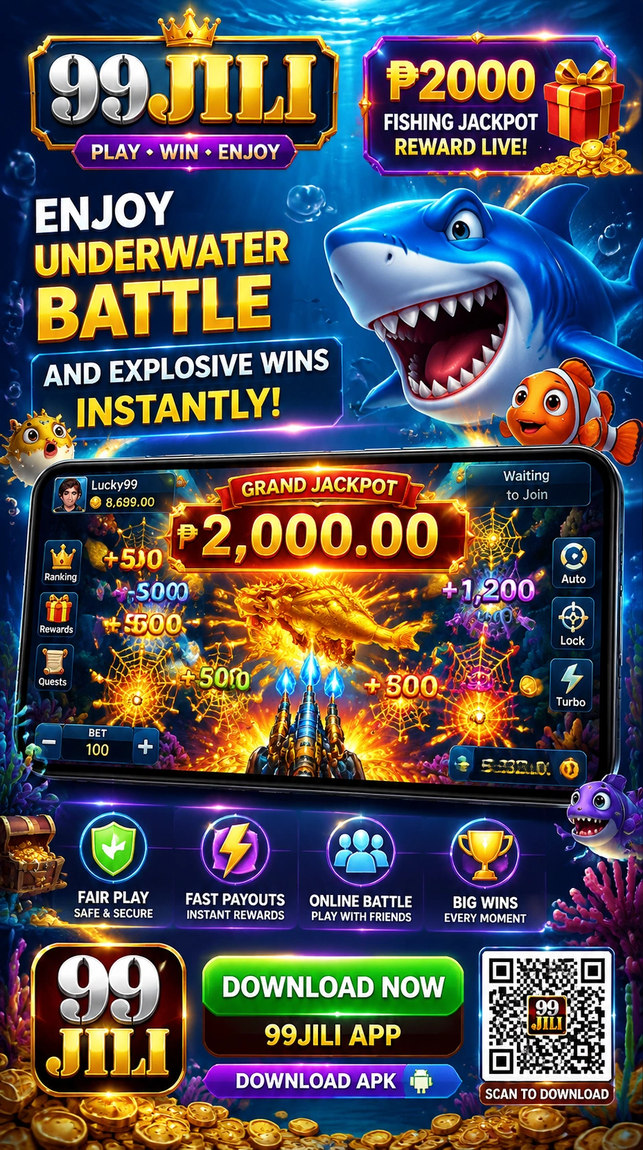 Fishing lobby CTA preview for Filipino players